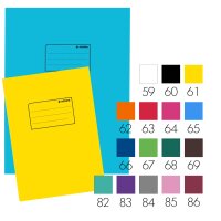 Heftschoner Papier A5 - 16 Farben (uvP: 0,79 €)