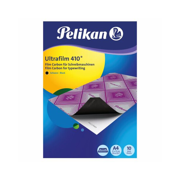 Ultrafilm 410 Film-Carbon, DIN A4, 10 Blatt, Schwarz