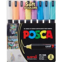 Marker POSCA PC-1MR extra-feine kalibrierte Spitze 0,7 mm...