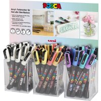 Acrylic marker POSCA PC-3M - 54 display pastel colours