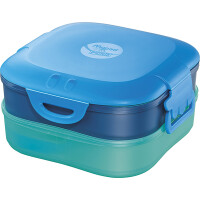 Lunch-Box PICNIK CONCEPT KIDS 3in1 - blau - 1.400 ml