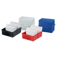 Karteibox A8 quer - alle Farben