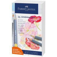 Aquarellstift Goldfaber Aqua Pastell - 12er Metalletui