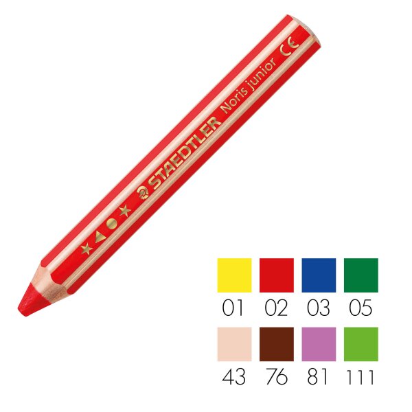 Crayon Noris Junior - all single colours