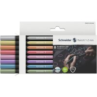 Metallicliner 020 Paint-It 1-2 mm 8er Etui, farbig sortiert