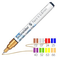 Metallicmarker 011 Paint-It 2,0 mm - 8 Farben