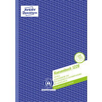 Kassenbuch A4 EDV 100Blatt Recycling, Blauer Engel