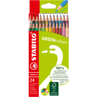 Buntstift GREENcolors - 24er Kartonetui