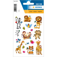 Schmuck-Etikett DECOR - Dschungel Sticker