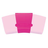 Deckfarbkasten ProColor 24 Farben u. 1 Tube Deckweiß , Himbeer-Pink