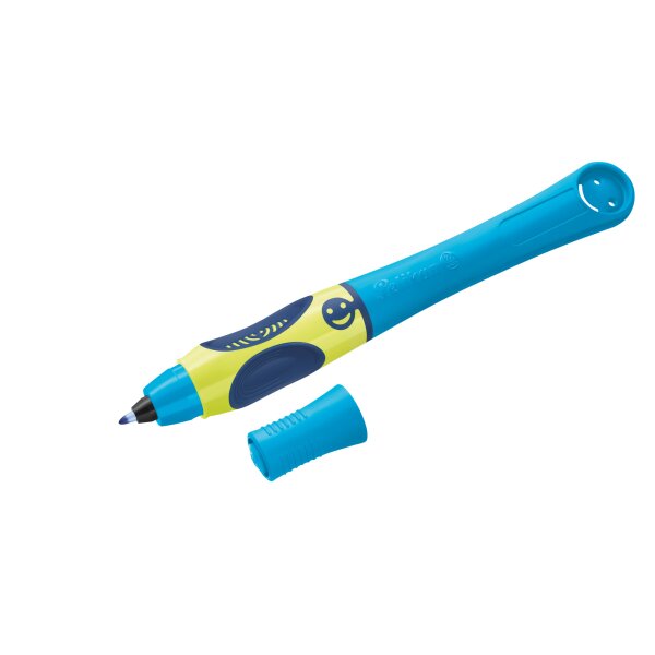 Tintenschreiber griffix 3 - Neon Fresh Blue für Rechtshänder