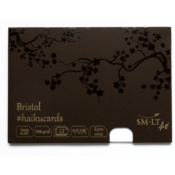 Bristolkarten #haikucards 308 g/qm, 20 Karten - 14,8 x 21 cm