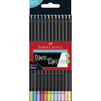 Coloured pencil Black Edition NEON / Pastel Super Soft...