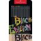 Coloured pencil Black Edition Super Soft lead: 3.3 mm - 12 metal case