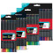 Buntstift Black Edition - Thekendisplay mit 36 Etuis je 10 x 12er / 12er Pastell / 24er und 6 x 36