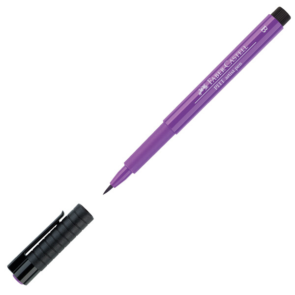 Tuschestift PITT ARTIST PEN, Spitze: Brush, Farbe: manganviolett