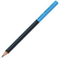 Bleistift Jumbo Grip Two Tone, HB - schwarz/blau
