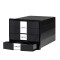 Schubladenbox IMPULS, DIN A4/C4, 3 geschl. Schubladen, inkl. Einsatz - schwarz