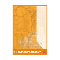 Transparent-Papier-Block A4 - 30 Blatt, 65g/qm