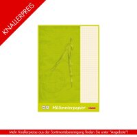 Millimeterpapier, A3, rot, 20 Blatt