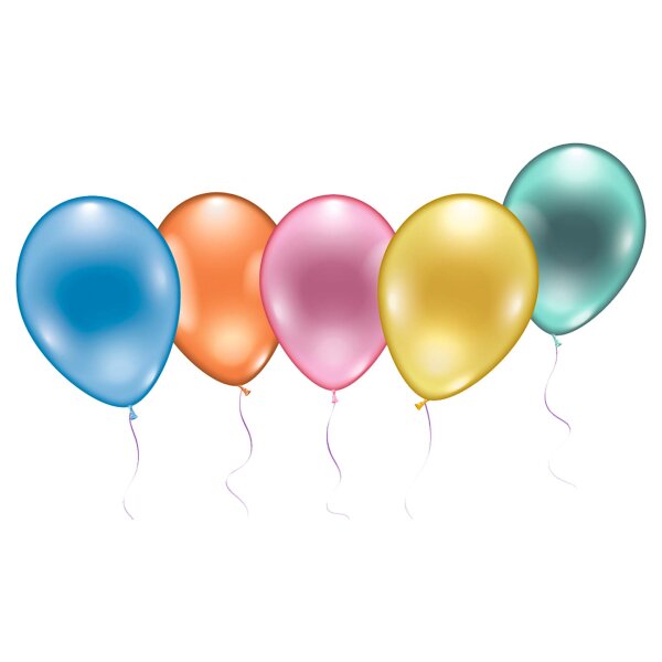 Luftballons Perlmutt, 8er Beutel