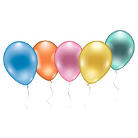 Luftballons Perlmutt, 8er Beutel