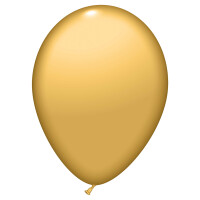 Luftballons gold, 8er Beutel