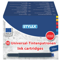 Universal-Tintenpatronen, blau, 50 Stück