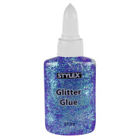 Glitter Glue, 37,5 g Flasche, 4 Farben