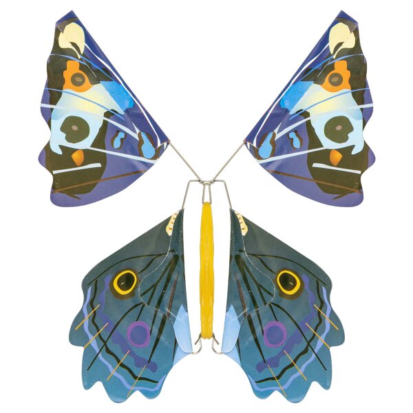Fliegende Schmetterlinge, 2 Stück