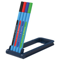 Kugelschreiber Slider Edge XB - 4er Stiftebox, farbig...