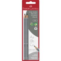 Bleistift Jumbo GRIP - B, 2 St. (BK)