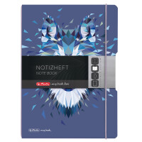 Notizh.flex PP A4 2x40li+ka Wild Animals Wolf, my.book