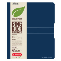 Ringbuch to go Recycelt PP A4 2-Ring 25mm - dunkelblau