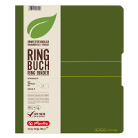 Ringbuch to go Recycelt PP A4 2-Ring 25mm - dunkelgrün