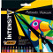 Filzstift Intensity Premium mit schwarzem Schaft und Kautschukgriff – 12er Pack verschiedene Farben