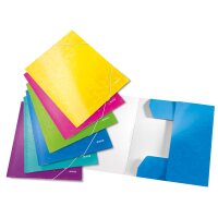 Karton-Eckspannermappe WOW A4 - alle Farben