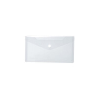 Brieftasche DIN lang 22 x 12 cm - weiß