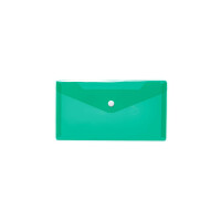 Brieftasche DIN lang 22 x 12 cm - dunkelgrün