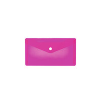Brieftasche DIN lang 22 x 12 cm - pink
