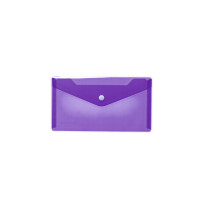 Brieftasche DIN lang 22 x 12 cm - violett