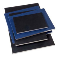 Softbook 16 x 10 cm quer - 64 Seiten, 120g/qm - schwarz