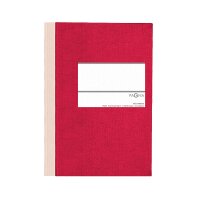 Geschäftsbuch A5 Classica 96Bl liniert rot