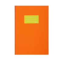 Notizbuch A4 Style up 192 Seiten - kariert orange