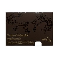 Aquarellkarten Torchon 14,8x21 cm - #haikucards - 250 g/qm, 12 Stück