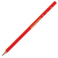 Bleistift dreiflächig HB rot