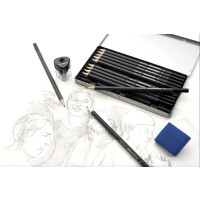 Bleistift Artist Color - 12er Metalletui 5H - 6B