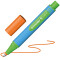 Kugelschreiber Link-It Slider - orange