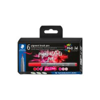 pigment brush pen - 6er Etui Reds&Pinks