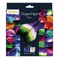 Origami Paper Weltall